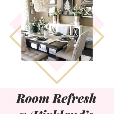 Room Refresh on a Budget with Kirkland’s