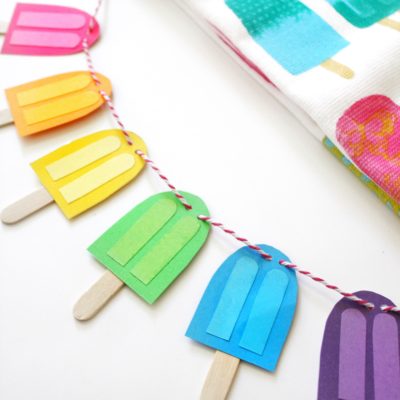 DIY Popsicle Banners & Crafts
