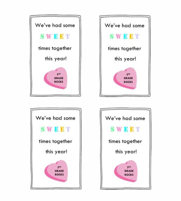 Valentine Ideas - Table for 5 Please