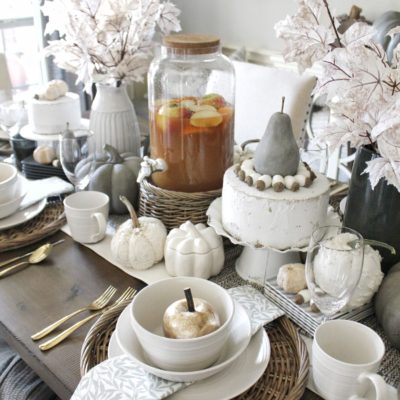 Fall Table Styling with Bed Bath & Beyond
