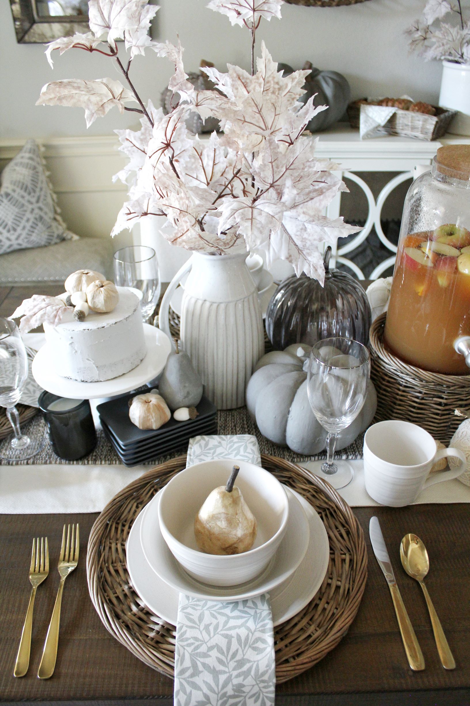 Fall Table Styling with Bed Bath & Beyond - Table for 5 Please